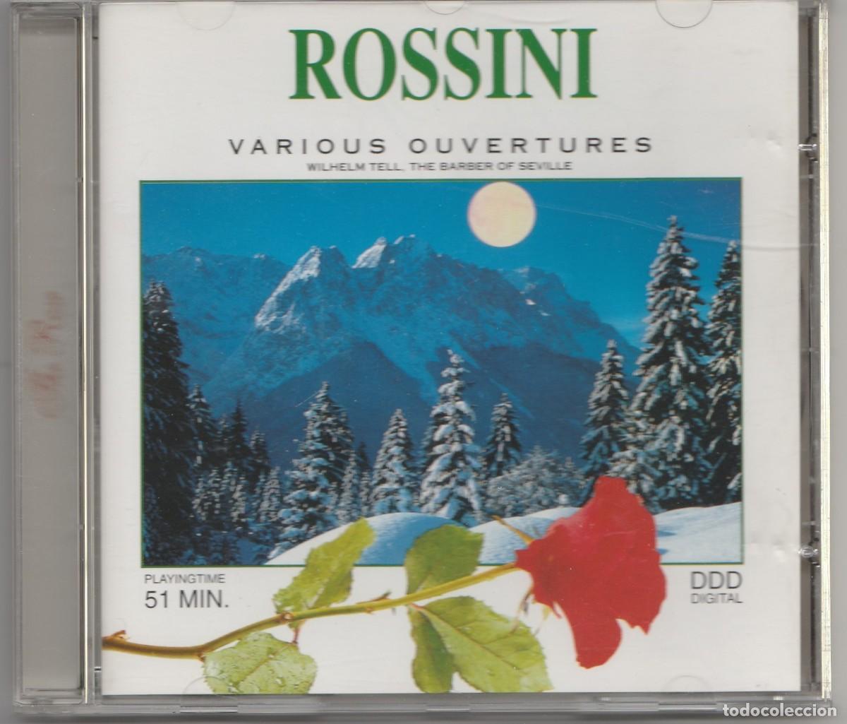 CDs de m&uacute;sica: CD ROSSINI - VARIOUS OUVERTURES - Foto 1