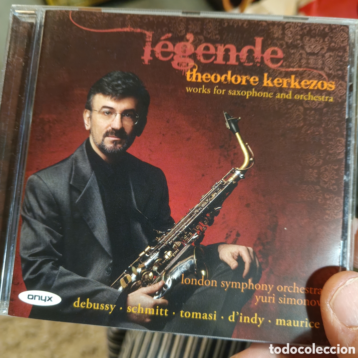 CDs de Musique: Theodore Kerkezos &lrm;&ndash; L&eacute;gende: Works for Saxophone and Orchestra