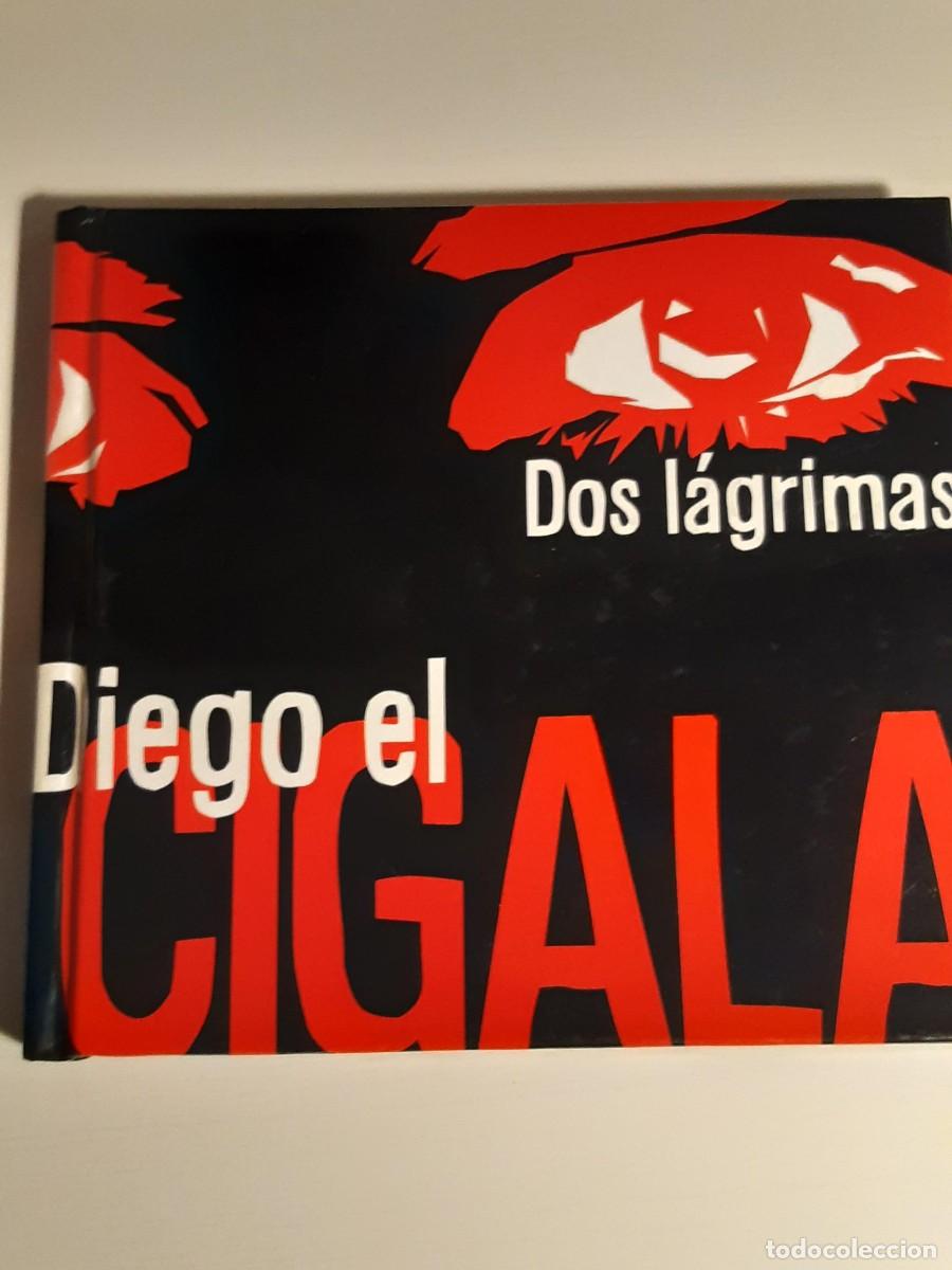 CDs de m&uacute;sica: DIEGO EL CIGALA CD + LIBRO. DOS LAGRIMAS cd - Foto 5