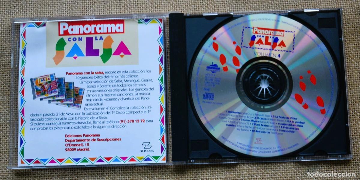 CDs de m&uacute;sica: PANORAMA con la SALSA Volumen 4 CD 1993 - Foto 2