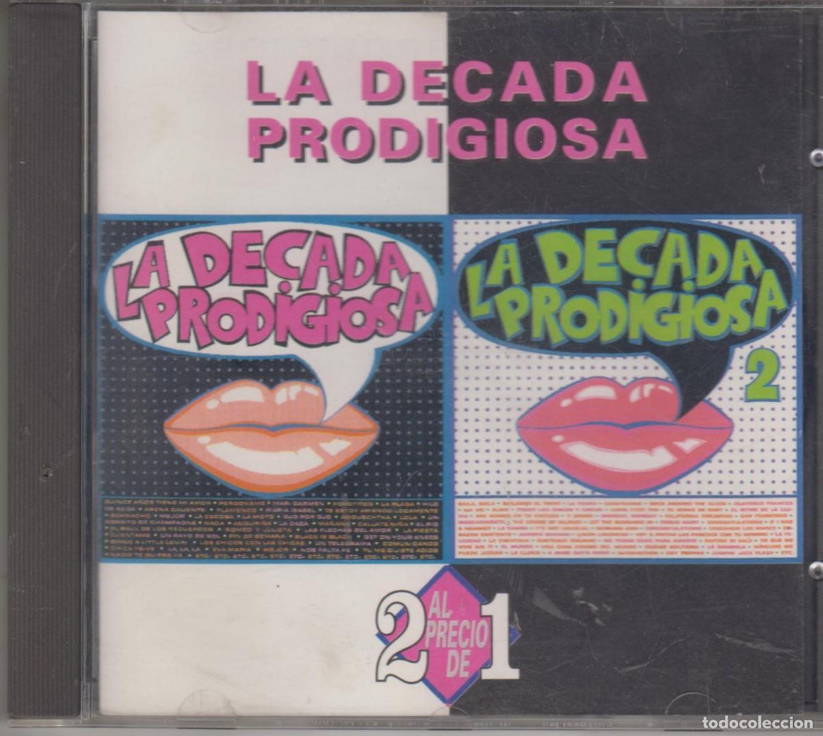 CDs de m&uacute;sica: La D&eacute;cada Prodigiosa cd 2 al precio de 1 1994 Hispavox - Foto 1