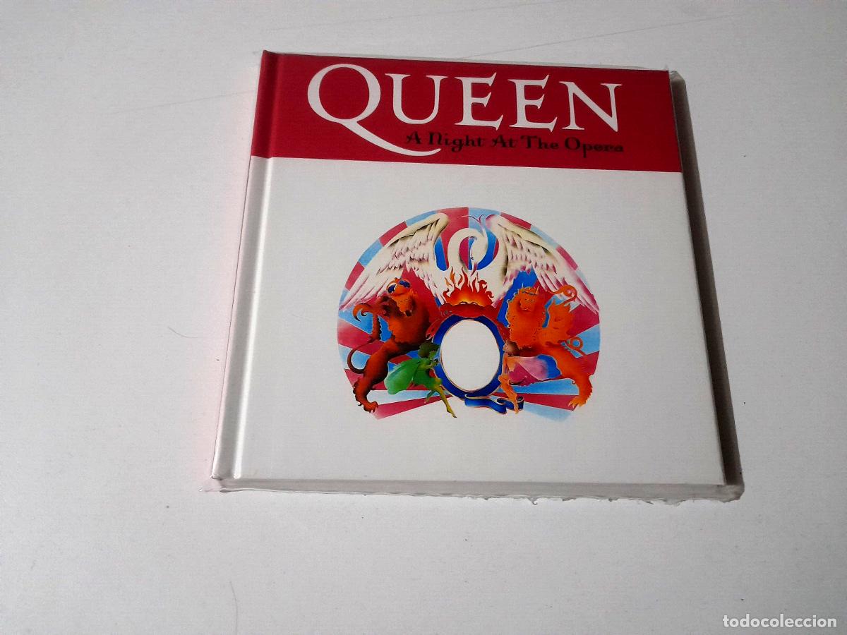 CDs de m&uacute;sica: QUEEN &rdquo;A NIGHT AT THE OPERA&rdquo; CD + LIBRO - Foto 1