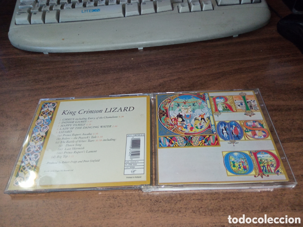 CDs de m&uacute;sica: KING CRIMSON - LIZARD (1970) - Foto 1