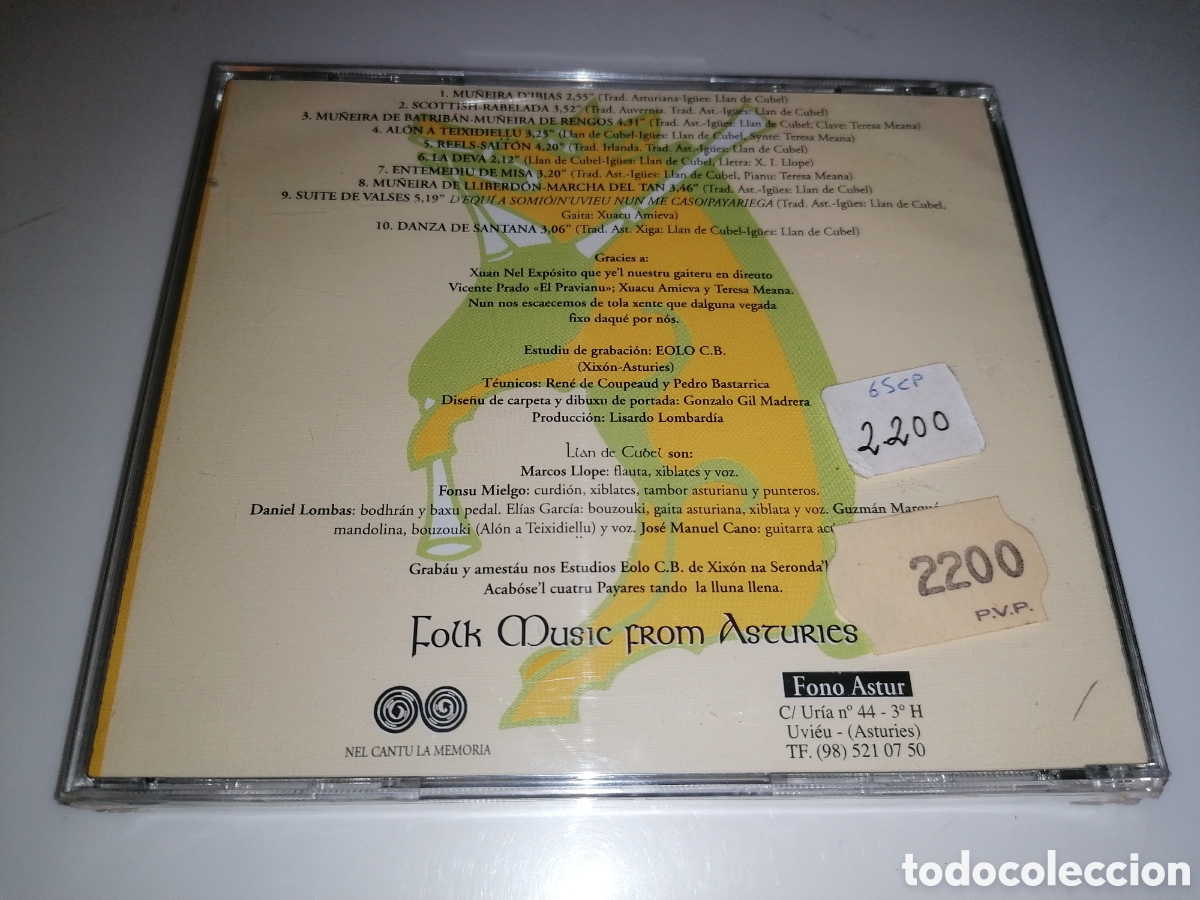 CDs de m&uacute;sica: CD LLAN DE CUBEL - DEVA - Nuevo sin desprecintar - Foto 2