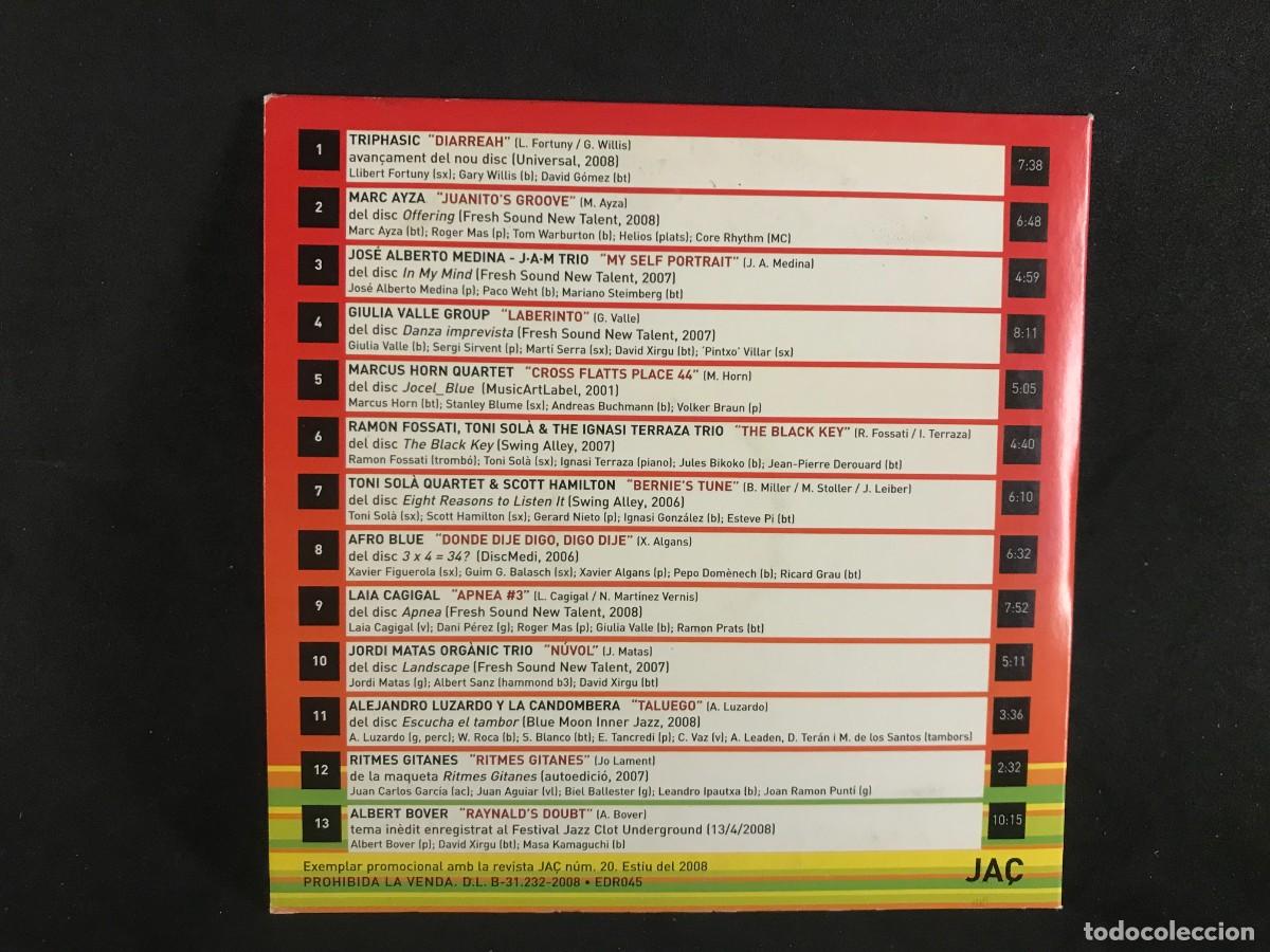 CDs de m&uacute;sica: JA&Ccedil; 20 - JAZZ JAMBOREE - CD, Cardboard - Foto 2