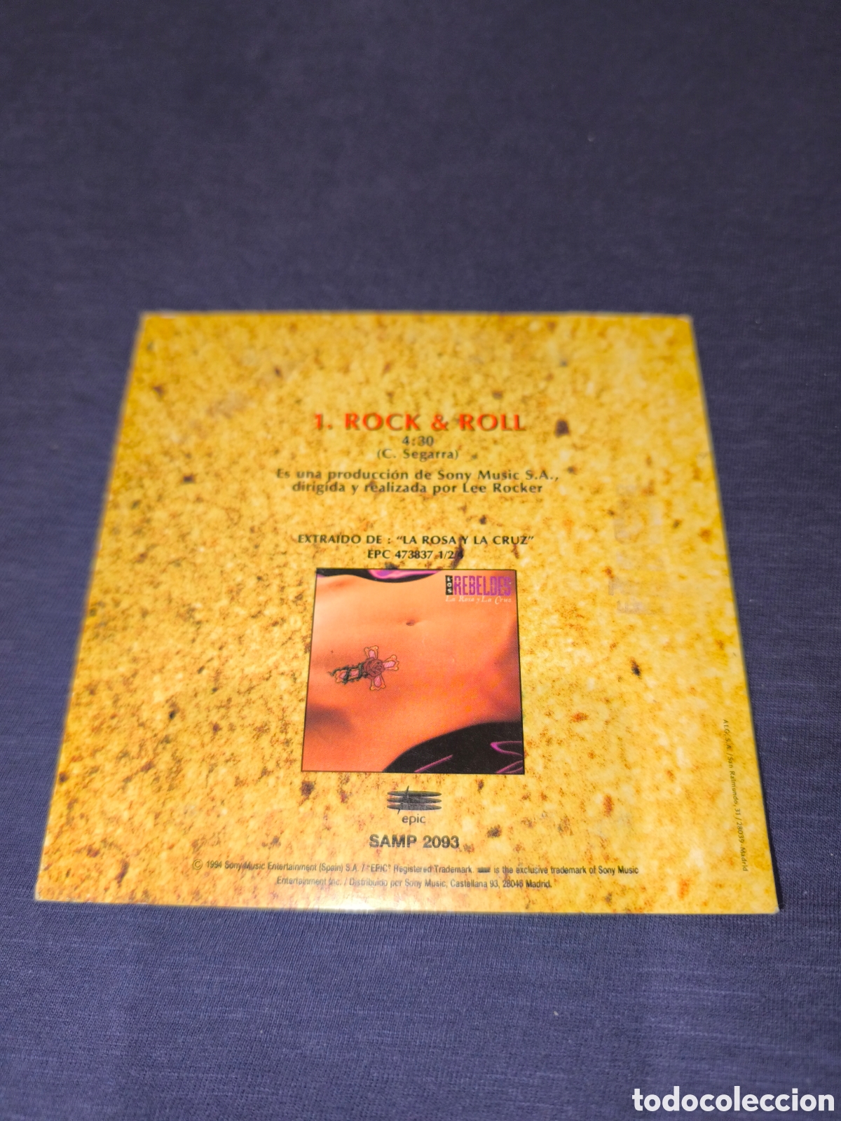 CDs de m&uacute;sica: Los Rebeldes Rock & Roll single CD - Foto 2