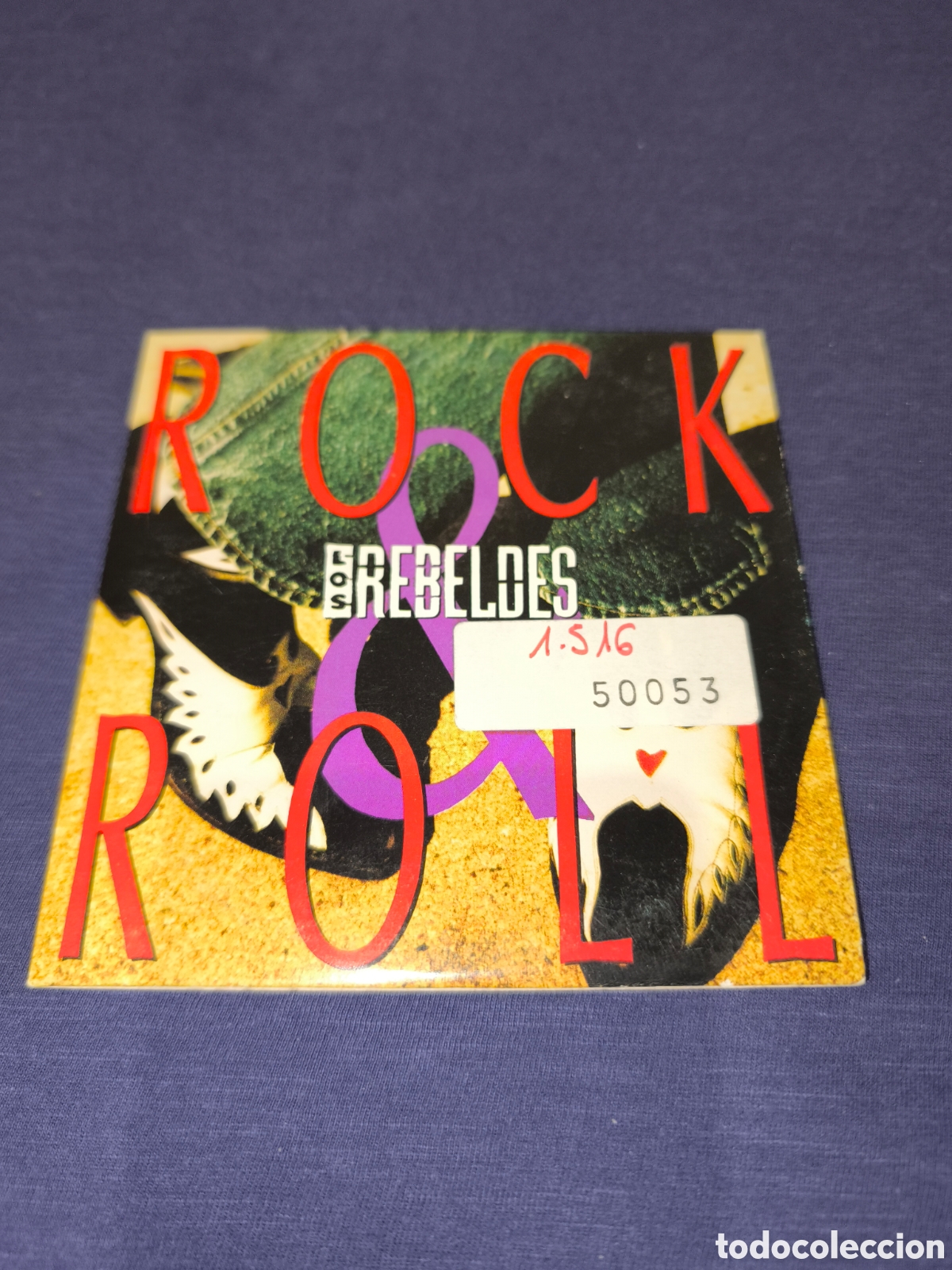 CDs de m&uacute;sica: Los Rebeldes Rock & Roll single CD - Foto 1