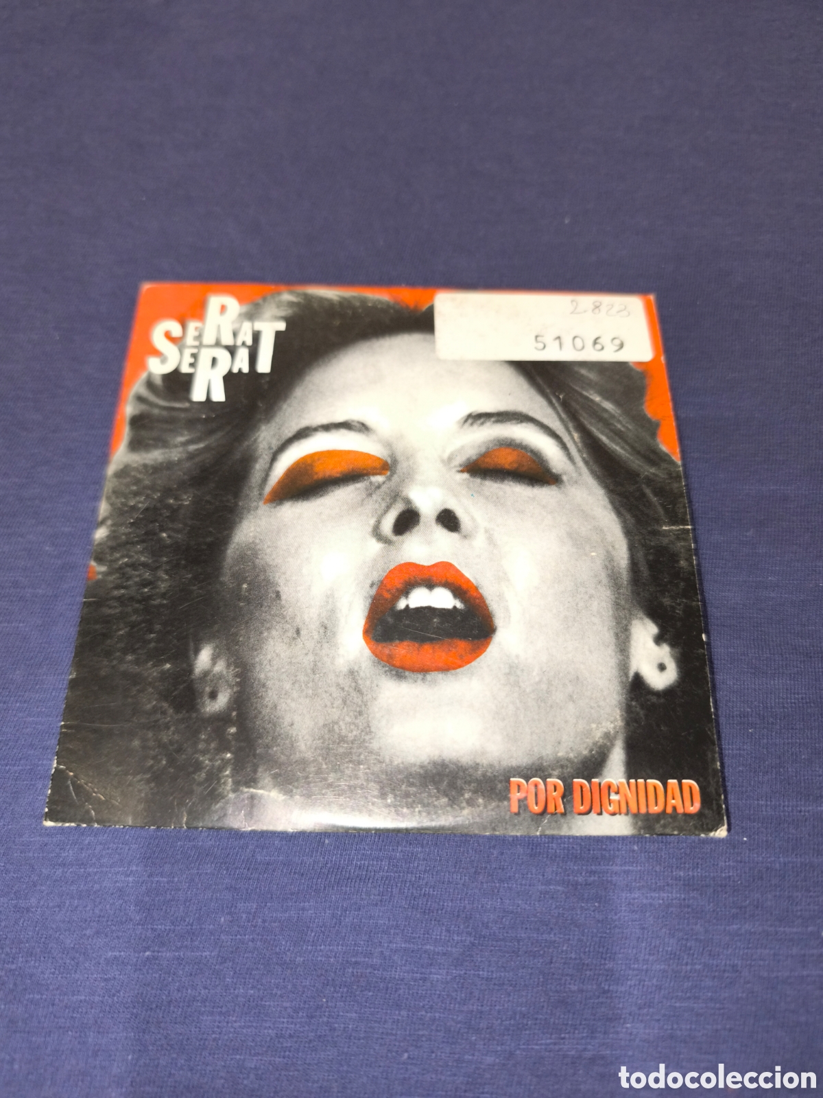 CDs de m&uacute;sica: Serrat Por dignidad single CD - Foto 1