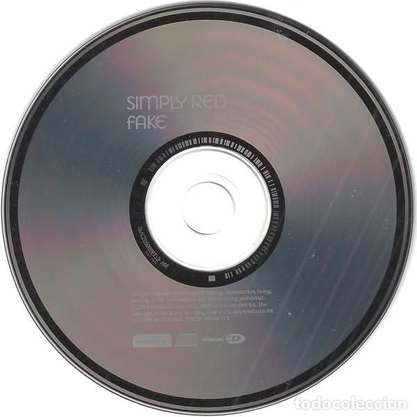 CDs de m&uacute;sica: Single Simply Red &lrm;&ndash; Fake - Foto 2