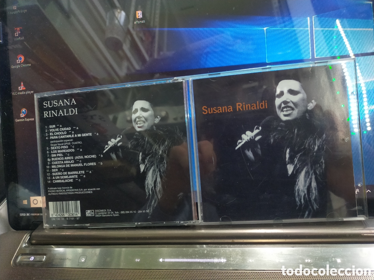 CDs de m&uacute;sica: Susana rinaldi cd Espa&ntilde;a 1997 - Foto 1