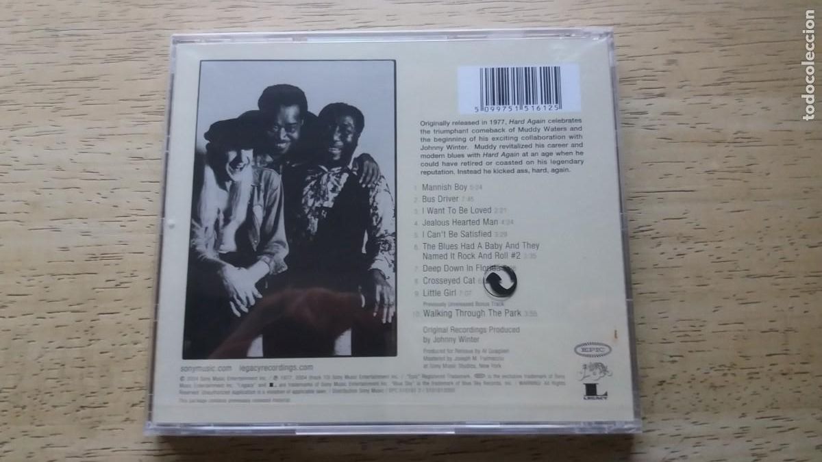 CDs de m&uacute;sica: Muddy Waters. Hard Again. CD precintado - Foto 2