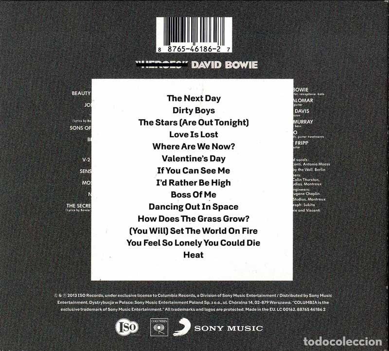 CDs de m&uacute;sica: David Bowie - The Next Day. CD - Foto 2