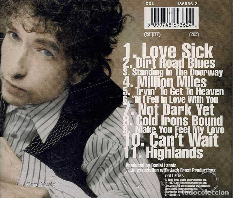 CDs de m&uacute;sica: Bob Dylan - Time Out Of Mind. CD - Foto 2