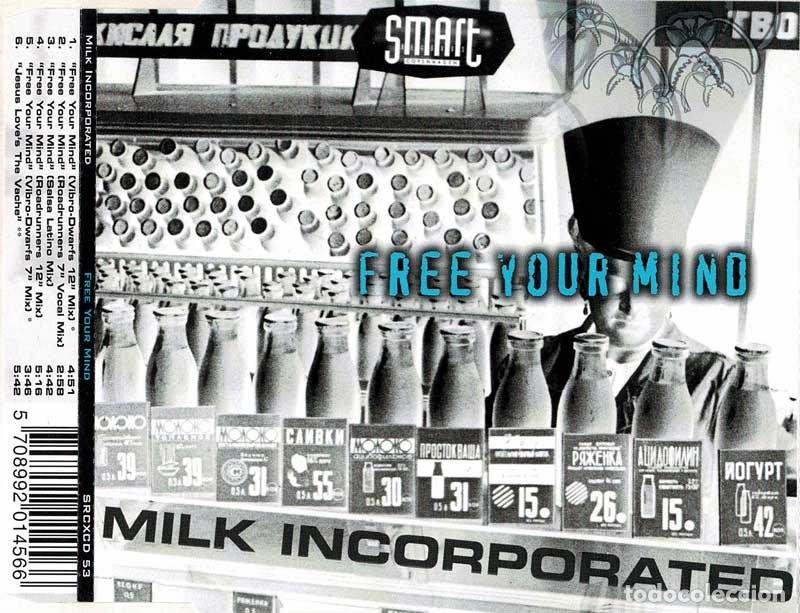 CDs de m&uacute;sica: Milk Incorporated - Free Your Mind. CD Maxi-Single - Foto 1