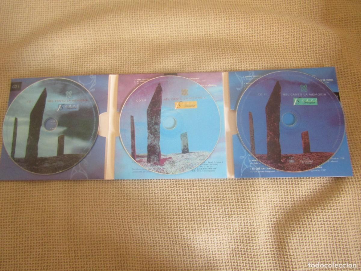 CDs de m&uacute;sica: Nel Cantu - La Memoria - 3 Cds - Libreto - Foto 8