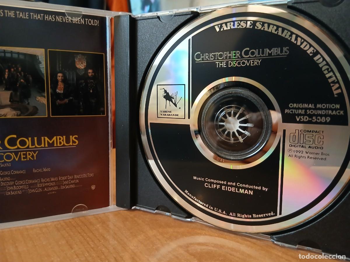 CDs de m&uacute;sica: CD SOUNDTRACK: THE DISCOVERY - CHRISTOPHER COLUMBUS - Foto 2