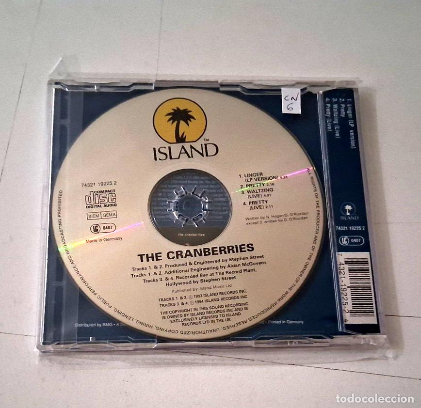 CDs de m&uacute;sica: THE CRANBERRIES &rdquo;LINGER&rdquo; CD SINGLE 4 TRACKS COMO NUEVO - Foto 2