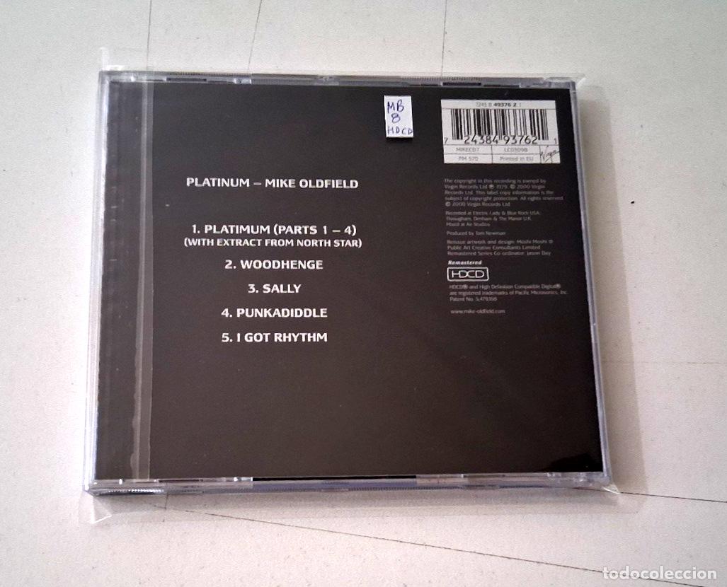 CDs de m&uacute;sica: MIKE OLDFIELD &rdquo;PLATINUM&rdquo; CD 5 TRACKS HDCD - Foto 2