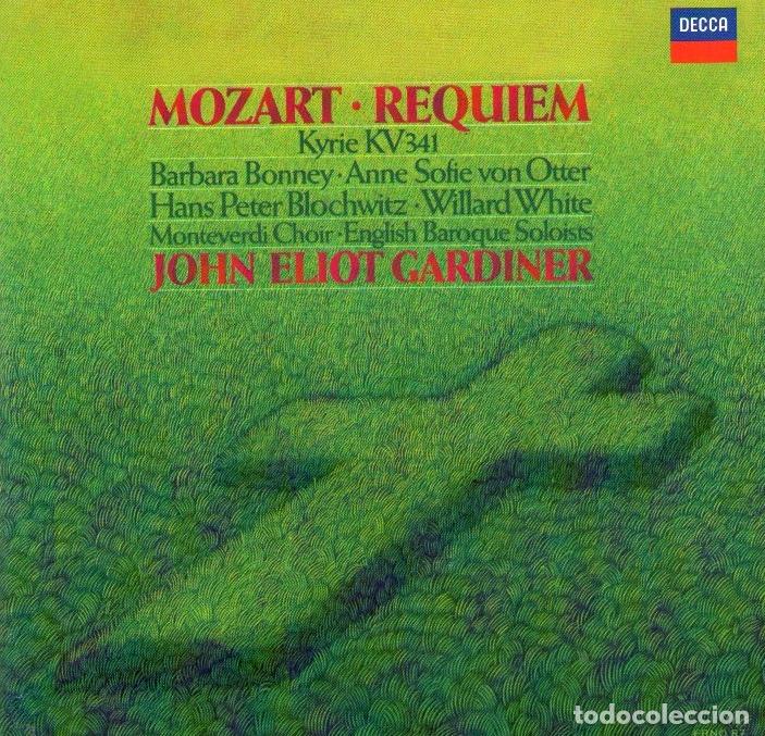 CDs de M&uacute;sica: MOZART - REQUIEM - DIRIGE: JOHN ELIOT GARDINER - ED. DECCA CLASSICS - A&Ntilde;O 1986.