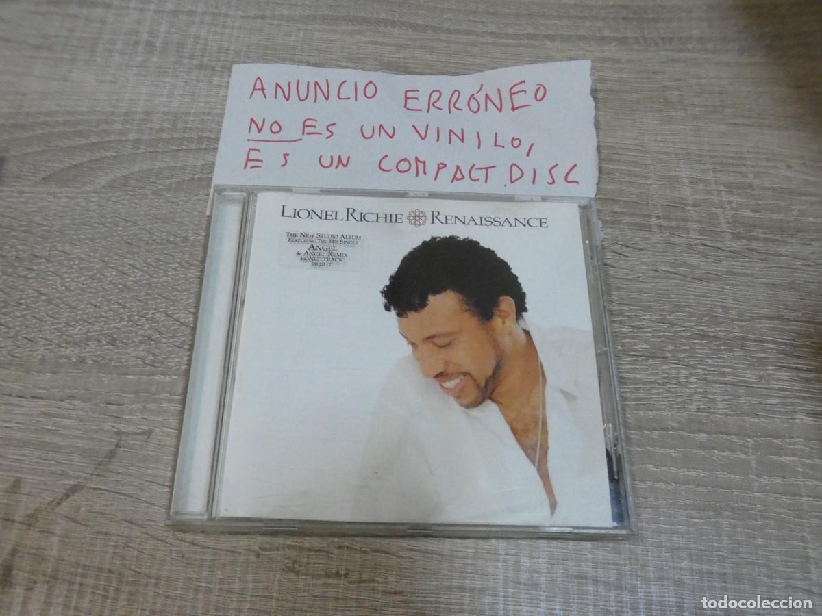 Music CDs: ARKANSAS1980 EXPRO1125 cd CORRECTISIMO LIONEL RICHIE