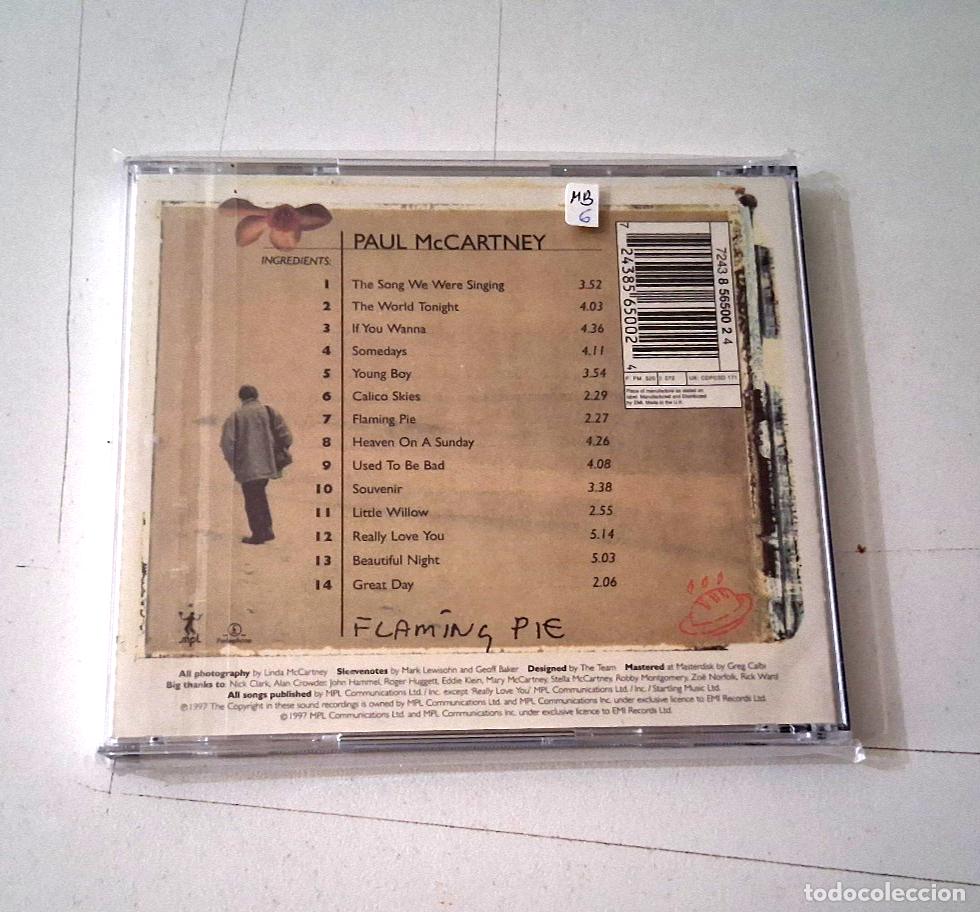 CDs de m&uacute;sica: PAUL McCARTNEY &rdquo;FLAMING PIE&rdquo; CD 14 TRACKS - Foto 2