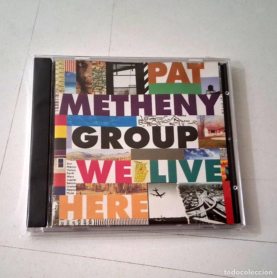 CDs de m&uacute;sica: PAT METHENY GROUP &rdquo;WE LIVE HERE&rdquo; CD 8 TRACKS - Foto 1