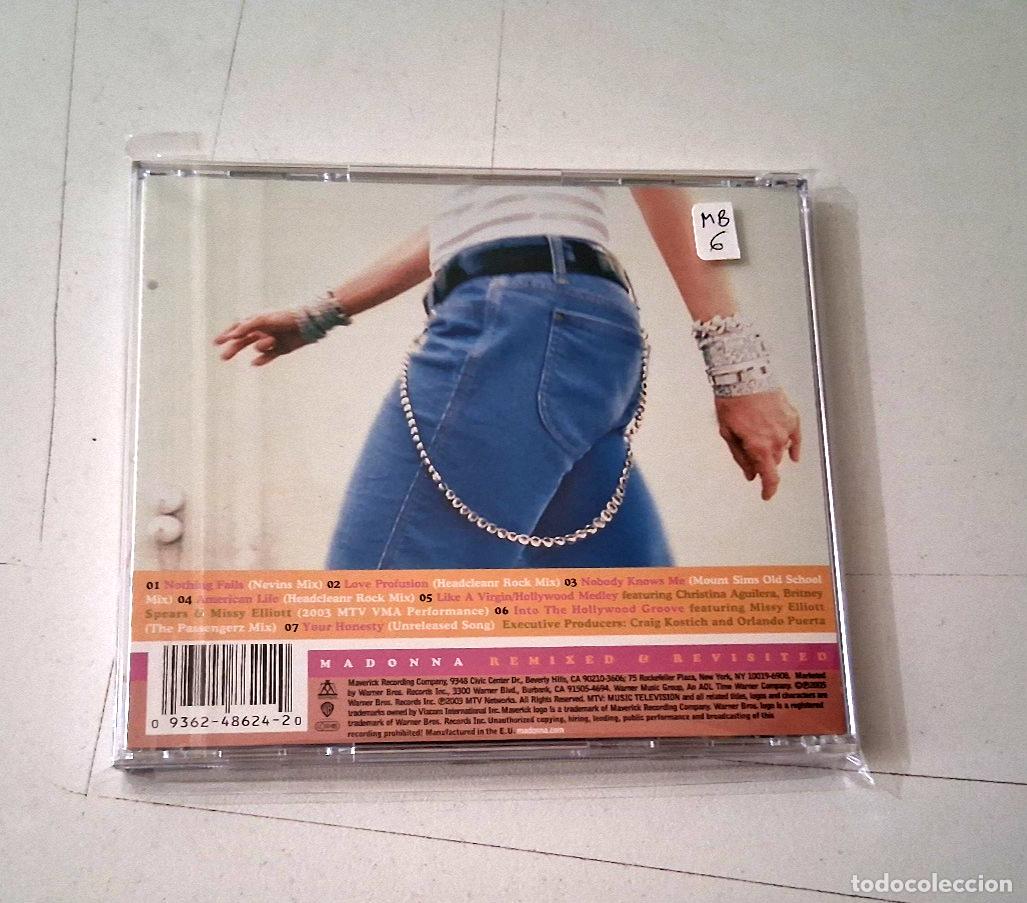 CDs de m&uacute;sica: MADONNA &rdquo;REMIXED & REVISITED&rdquo; CD 7 TRACKS - Foto 2