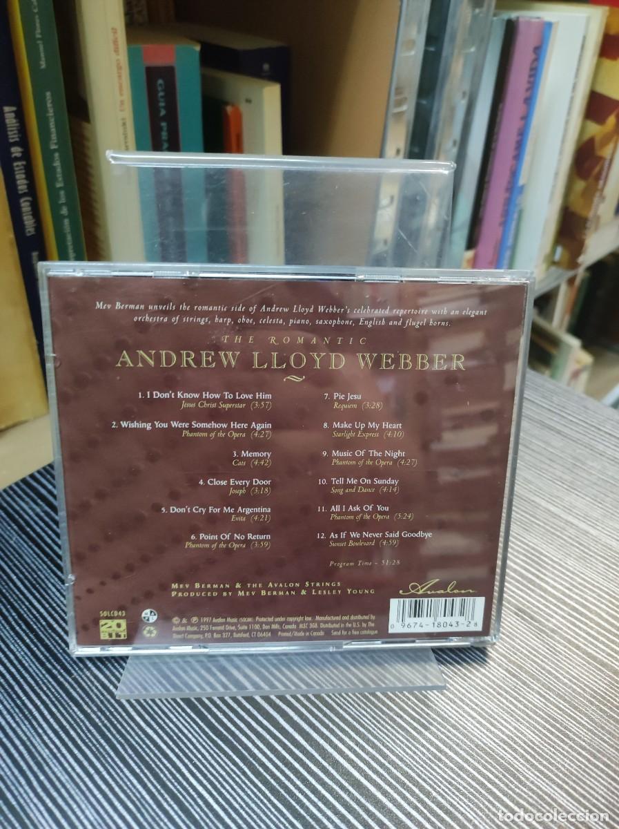 CDs de m&uacute;sica: Mev Berman & The Avalon Strings &ndash; The Romantic Andrew Lloyd Webber - Foto 2