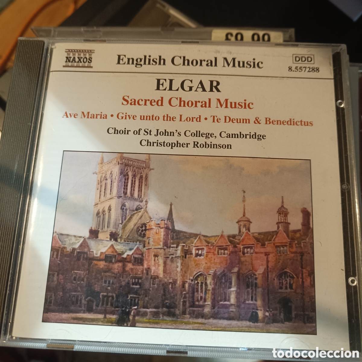 Music CDs: Elgar &ndash; Sacred Choral Music: Ave Maria / Give Unto The Lord / Te Deum & Benedictus