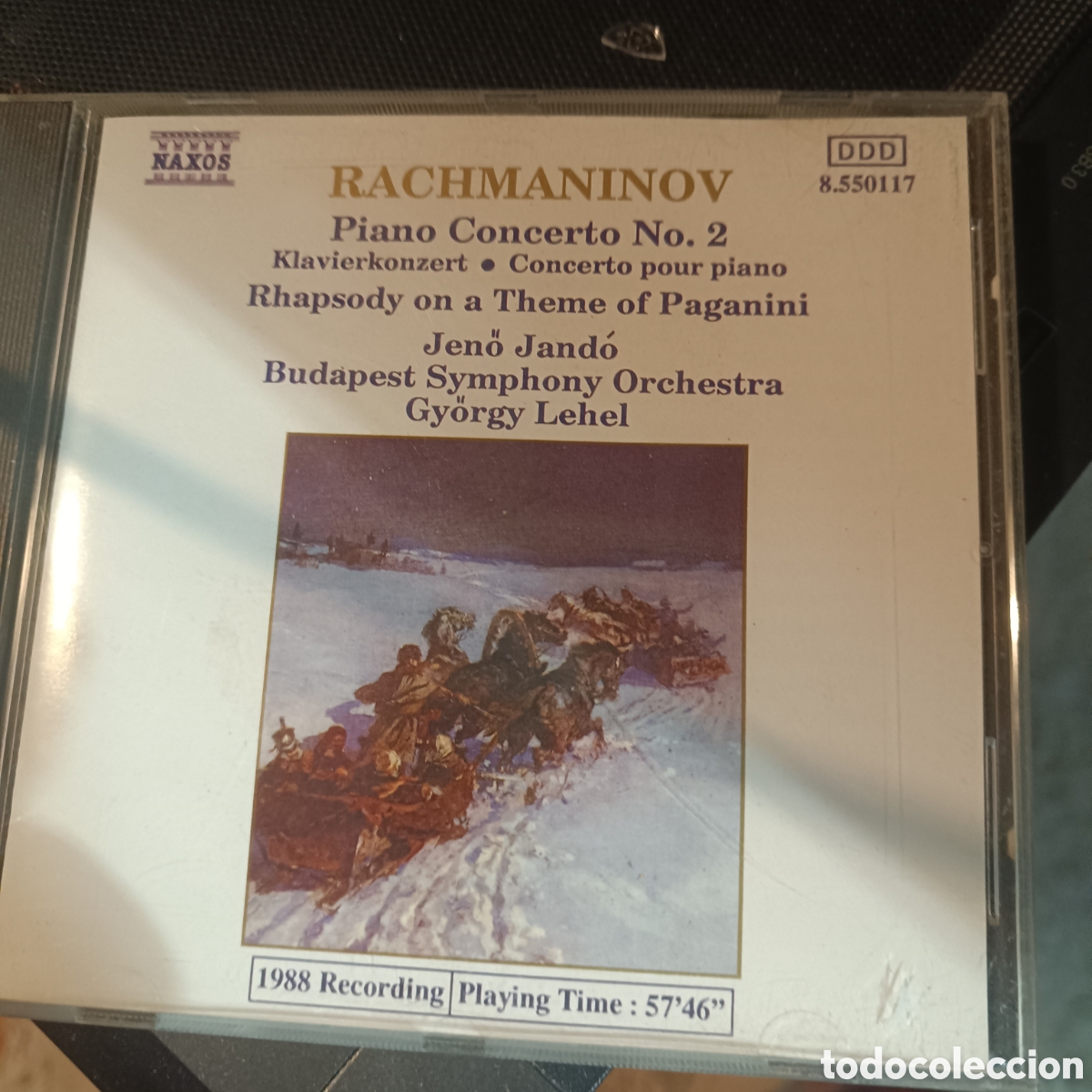 Music CDs: Rachmaninoff &ndash; Piano Concerto No. 2 &bull; Rhapsody On A Theme Of Paganini