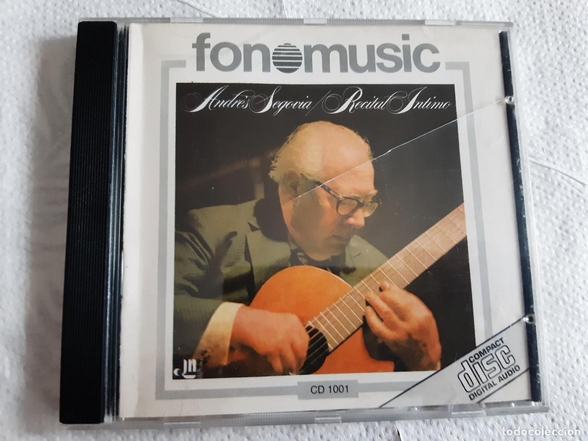 CDs de m&uacute;sica: CD. ANDRES SEGOVIA. RECITAL INTIMO CD - Foto 1