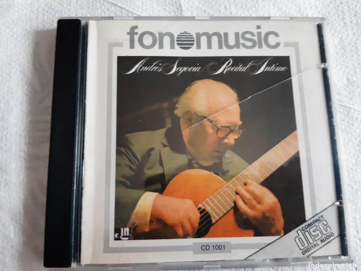 CDs de m&uacute;sica: CD. ANDRES SEGOVIA. RECITAL INTIMO CD - Foto 2