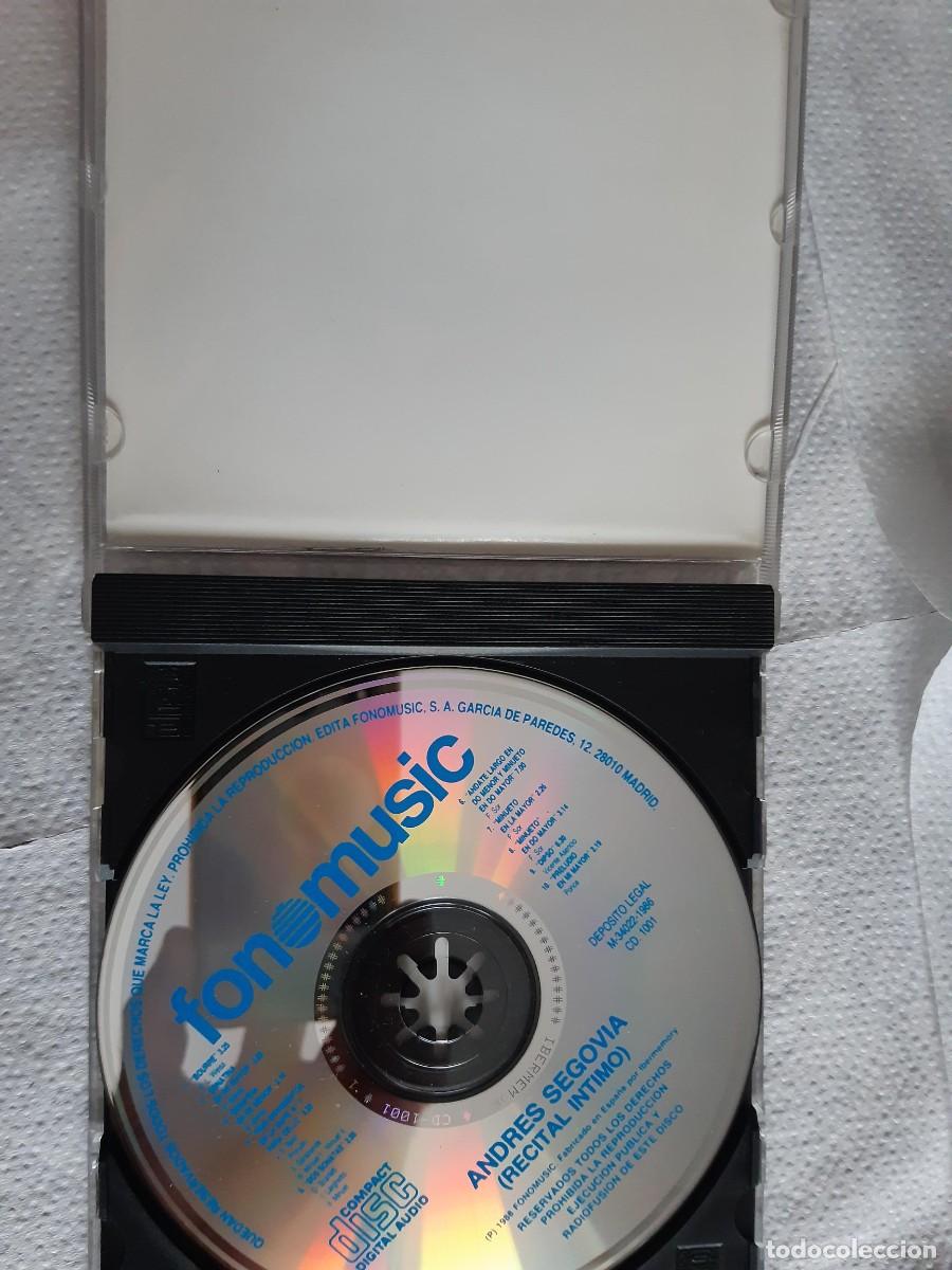 CDs de m&uacute;sica: CD. ANDRES SEGOVIA. RECITAL INTIMO CD - Foto 3