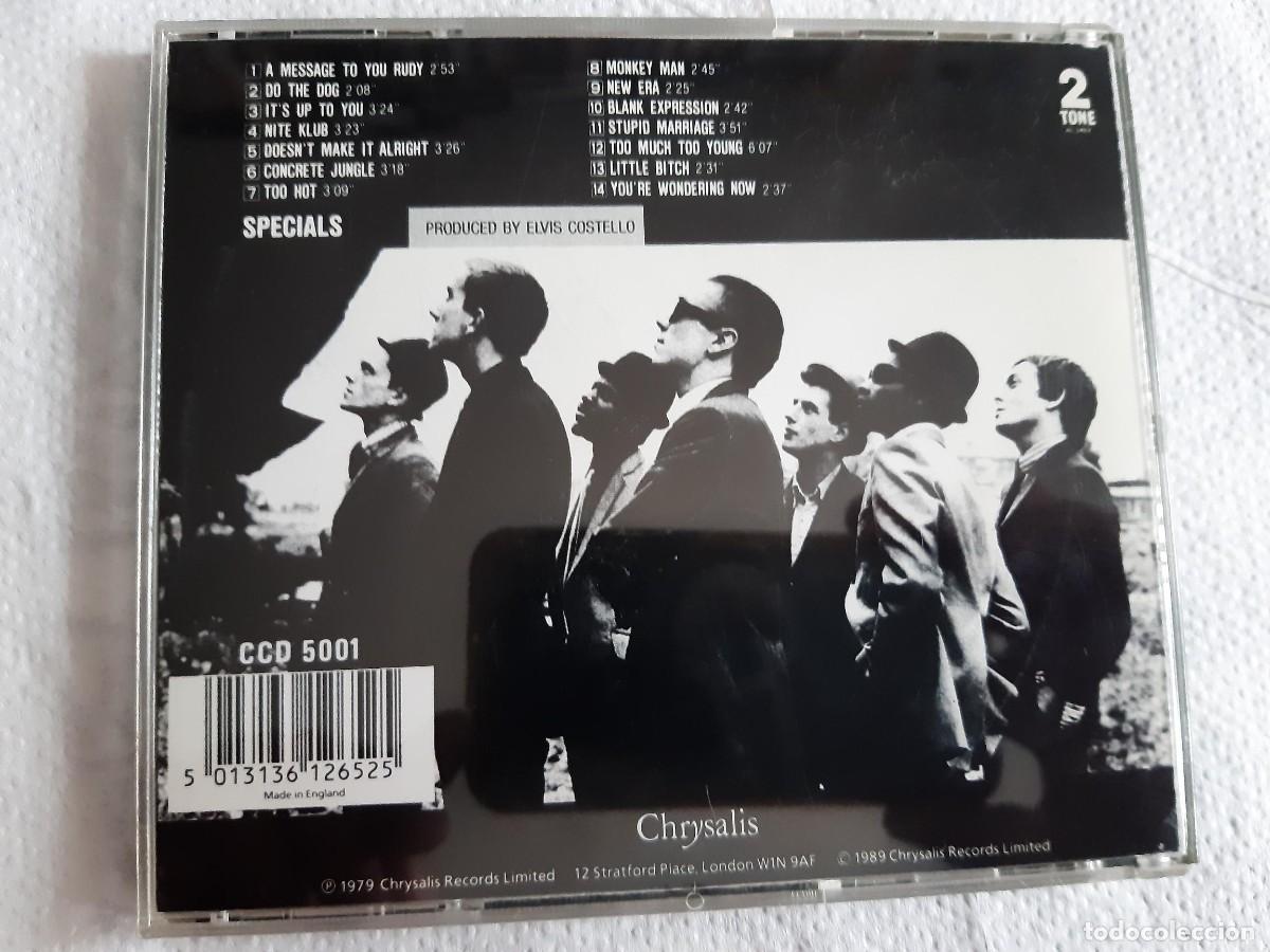 CDs de m&uacute;sica: CD - THE SPECIALS - SPECIALS CD - Foto 3