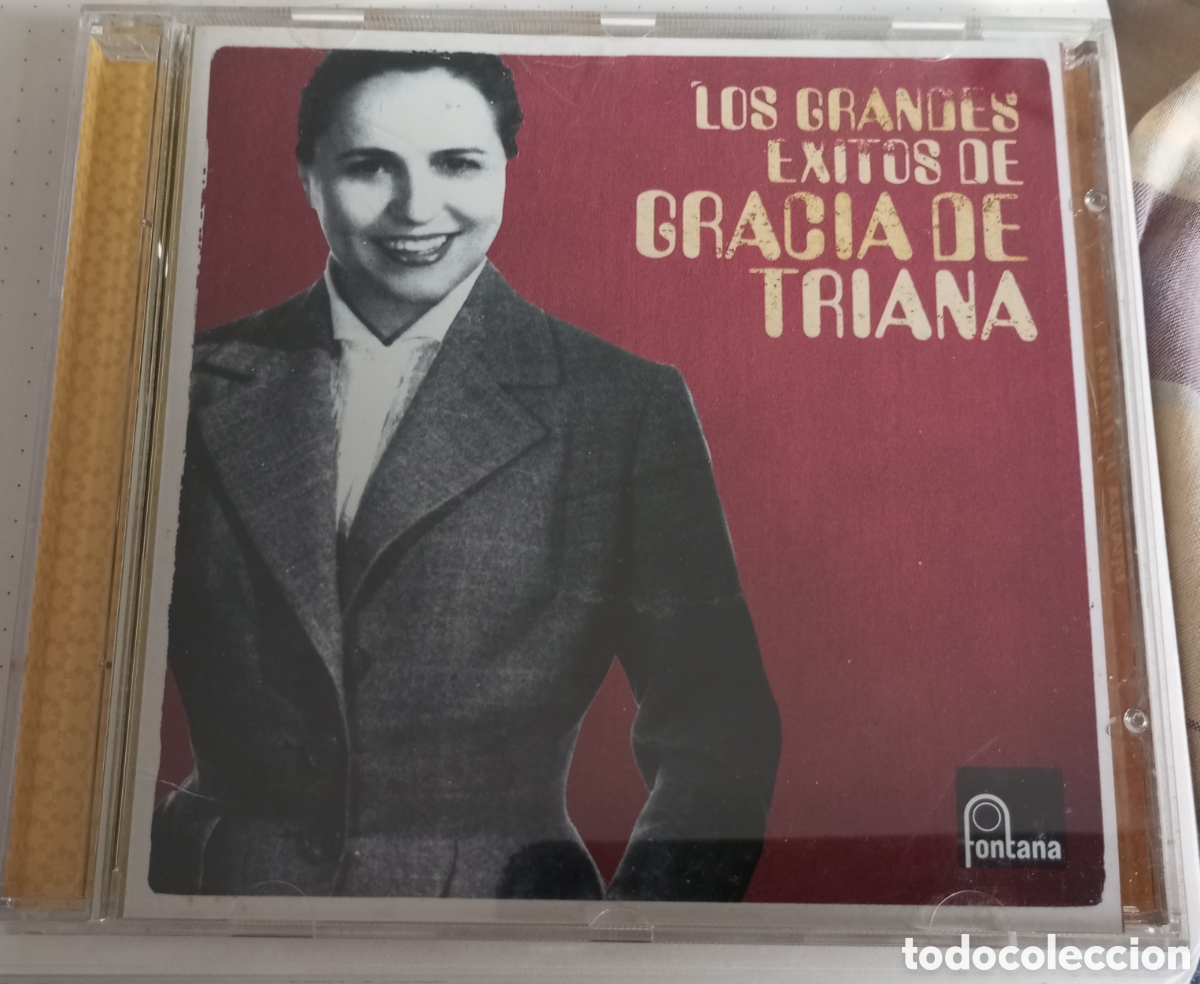 CDs de m&uacute;sica: CD los grandes &eacute;xitos de gracia de triana 2007 - Foto 1