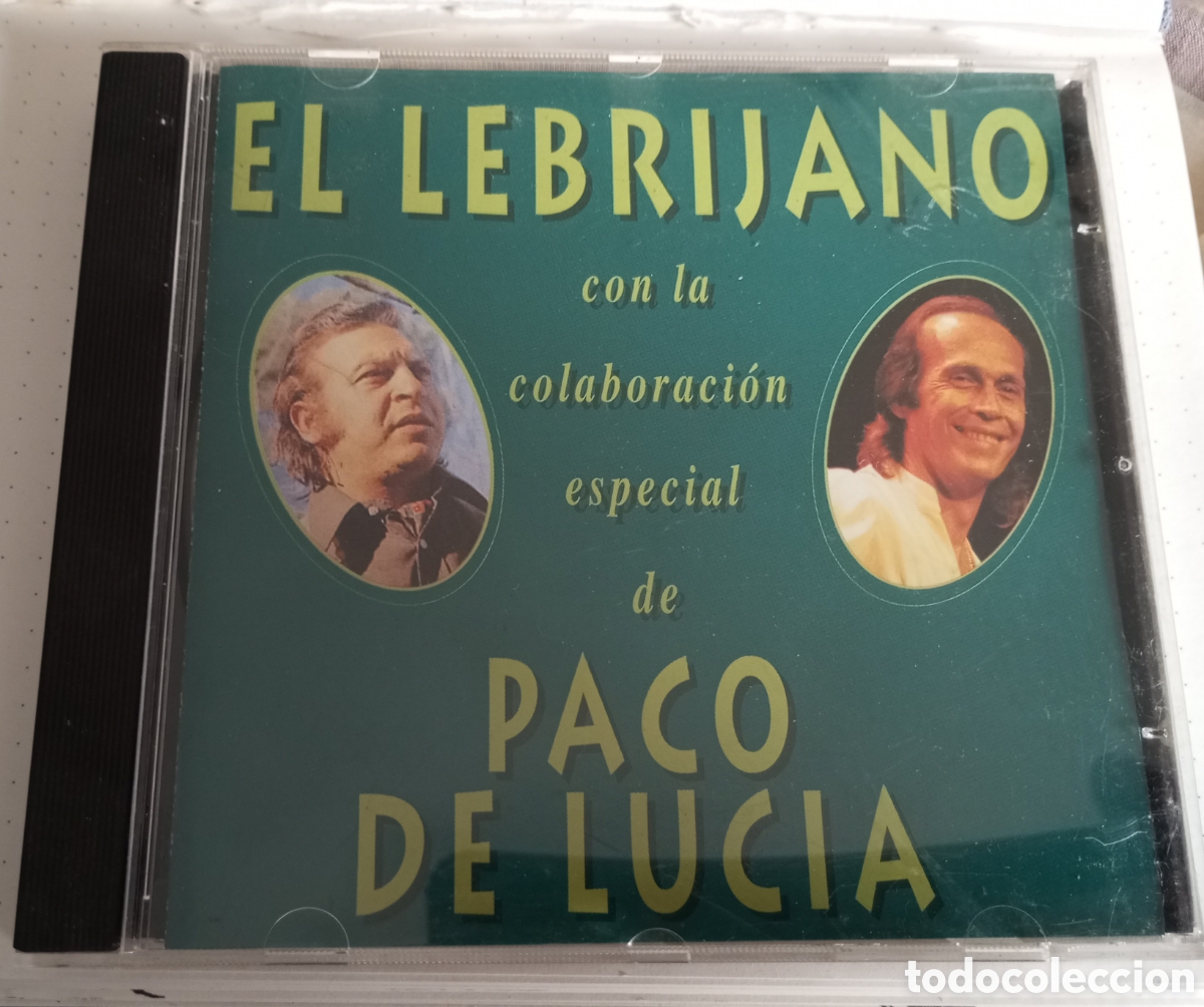 CDs de m&uacute;sica: CD el lebrijano y paco de lucia 1993 - Foto 1