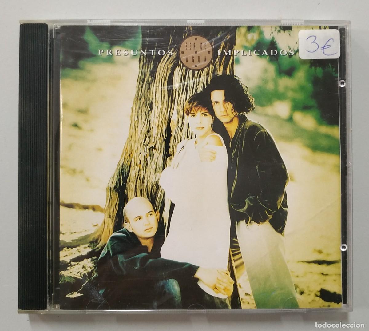 CDs de m&uacute;sica: CD PRESUNTOS IMPLICADOS - SER DE AGUA - Foto 1
