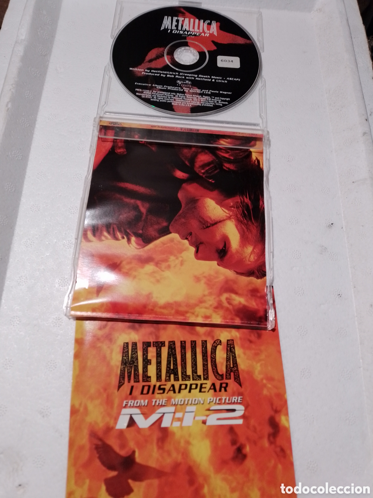 CDs de m&uacute;sica: METALICA - I DISAPPEAR - CD SINGLE - Foto 1