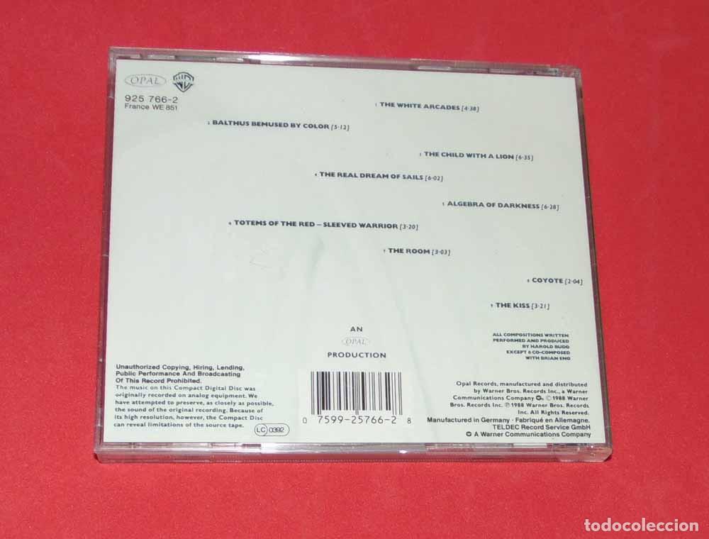 CDs de m&uacute;sica: HAROLD BUDD &ndash; The White Arcades - CD 1988 - Foto 2