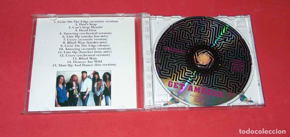 CDs de m&uacute;sica: AEROSMITH &ndash; Get Amazed! n- CD 1994 - Foto 2