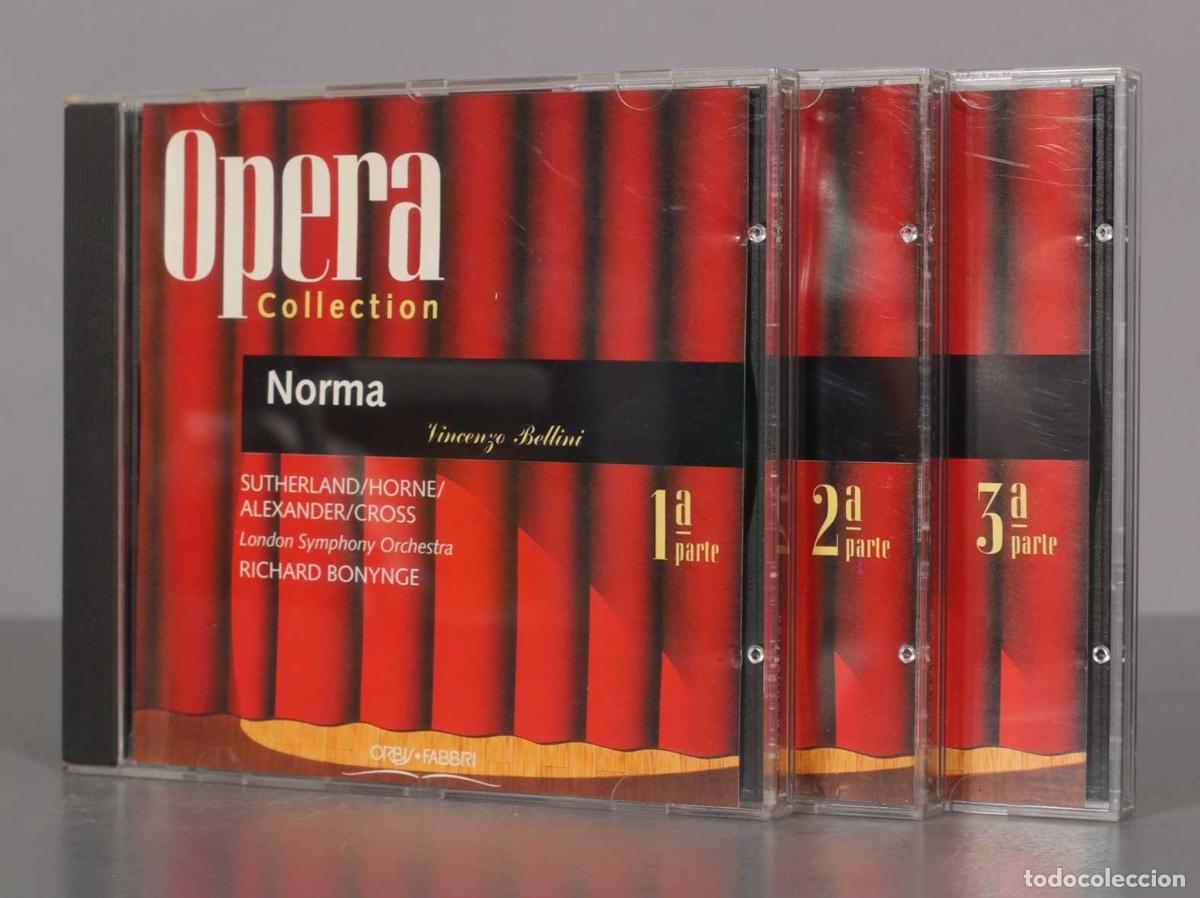 CDs de Musique: 3 CD. Bonynge &ndash; Norma BONYNGE