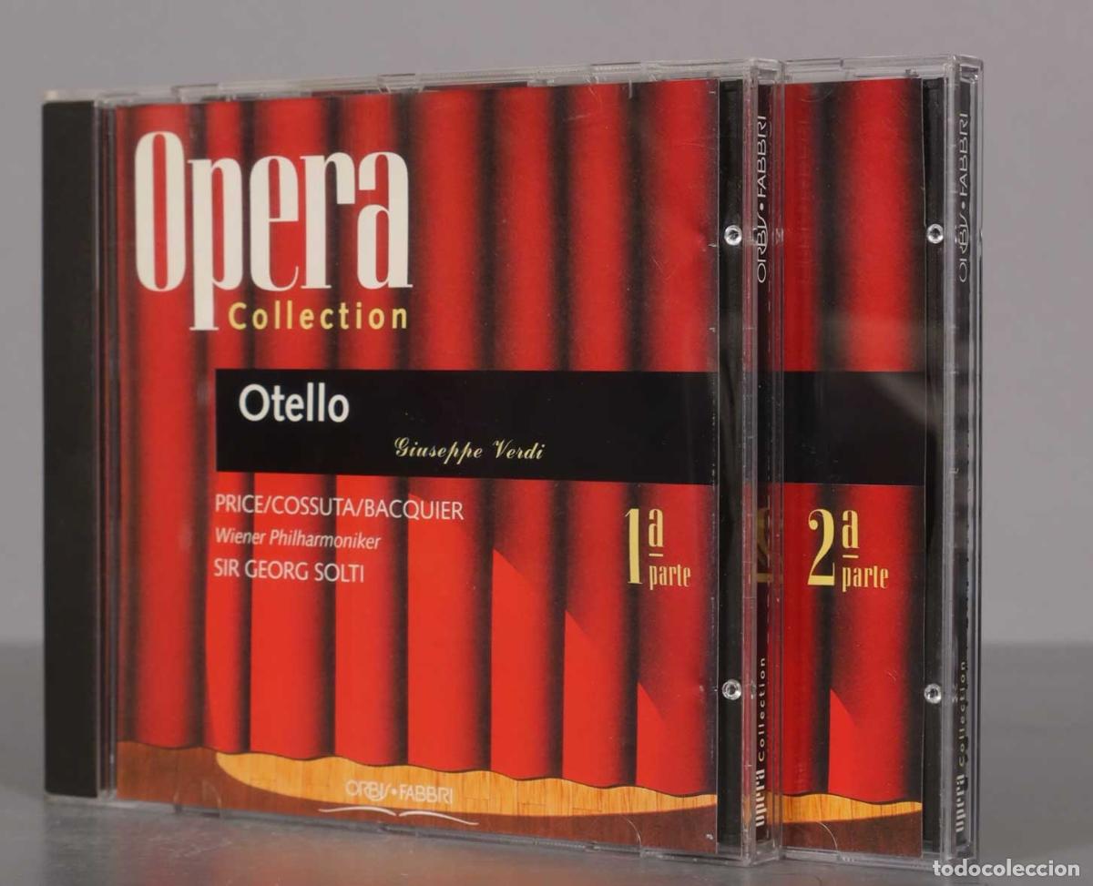 CDs de m&uacute;sica: 2 CD. OTELLO. VERDI. SOLTI - Foto 1