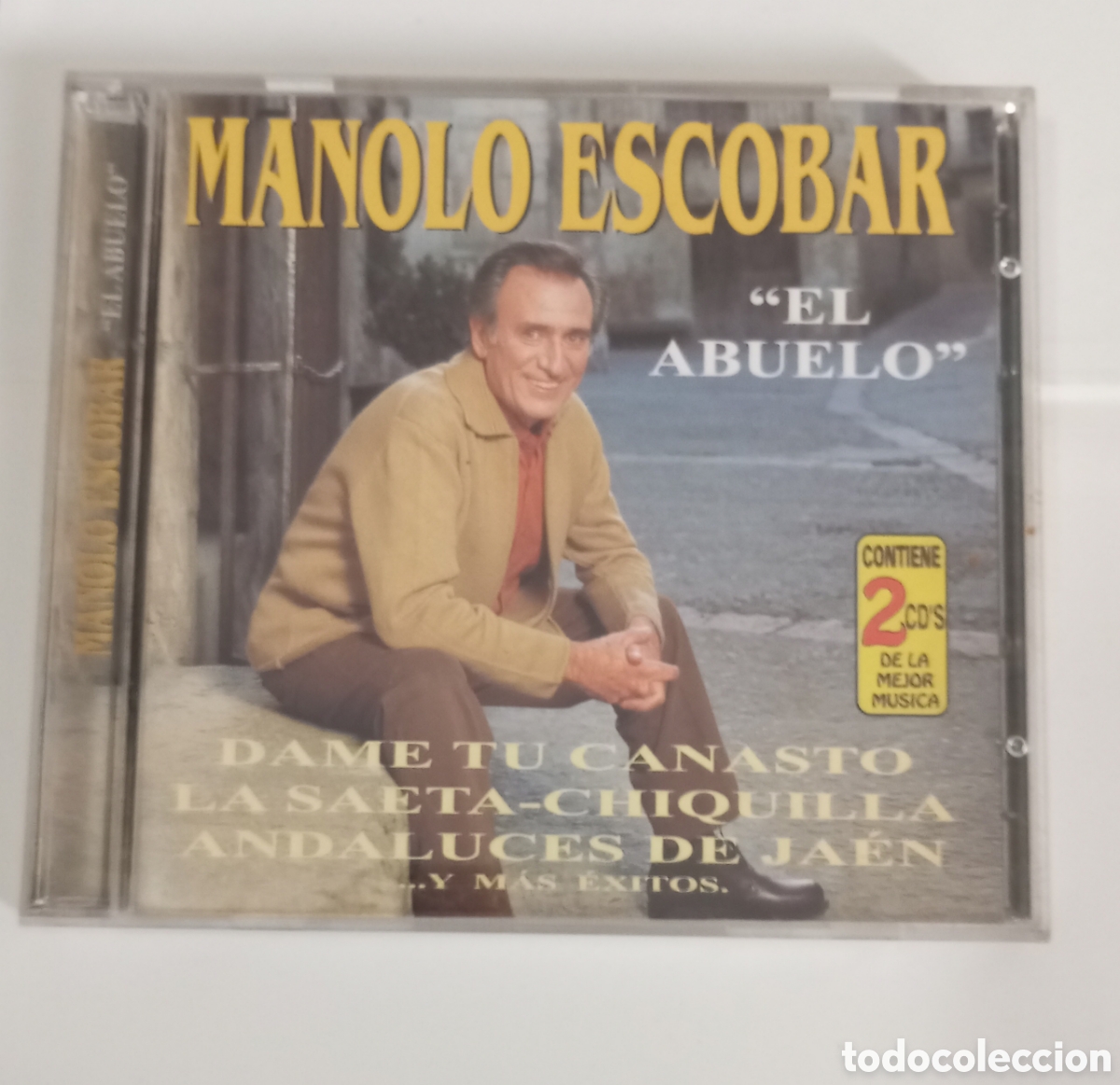 CDs de m&uacute;sica: 2 CD Manolo Escobar el abuelo - Foto 1
