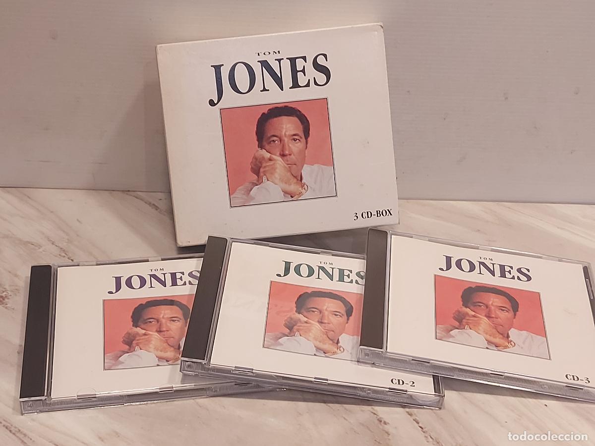 CDs de m&uacute;sica: TOM JONES / ESTUCHE 3 CD BOX CON 52 TEMAS / DE LUJO - Foto 1