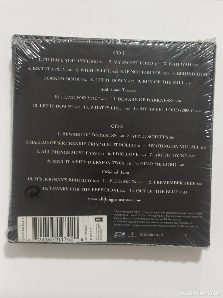 CDs de m&uacute;sica: GEORGE HARRISON - ALL THINGS MUST PASS *PRECINTADO* - Foto 2
