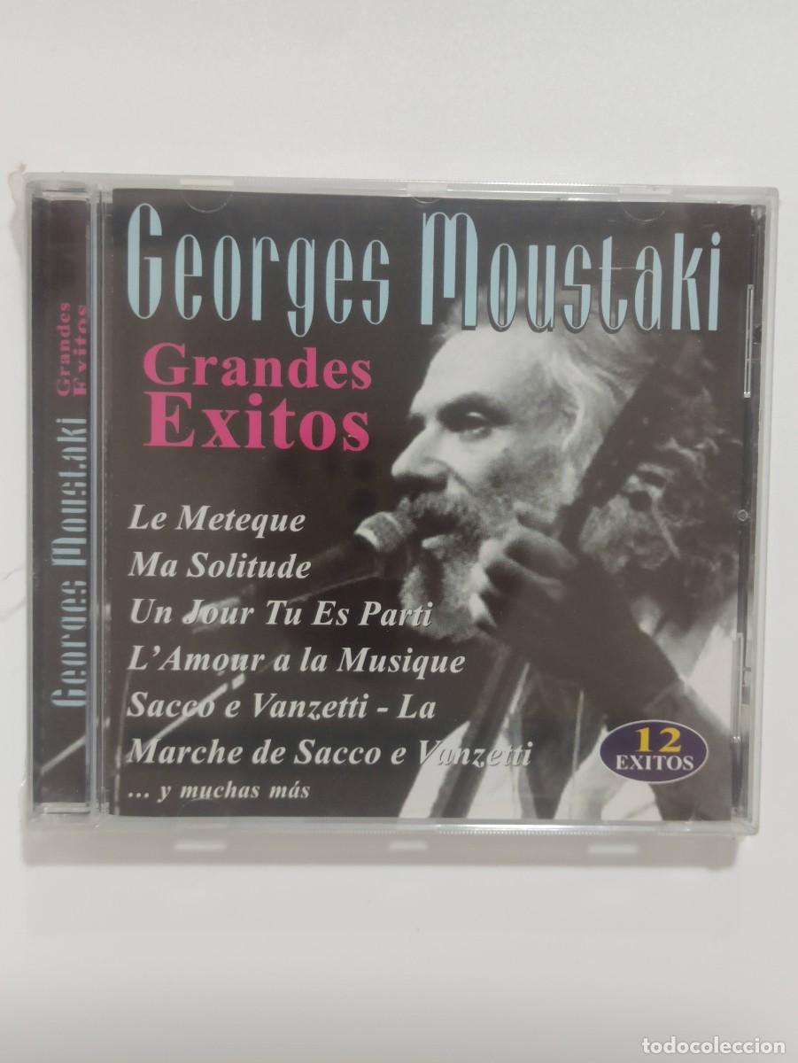 CDs de m&uacute;sica: GEORGES MOUSTAKI - GRANDES &Eacute;XITOS *PRECINTADO* - Foto 1