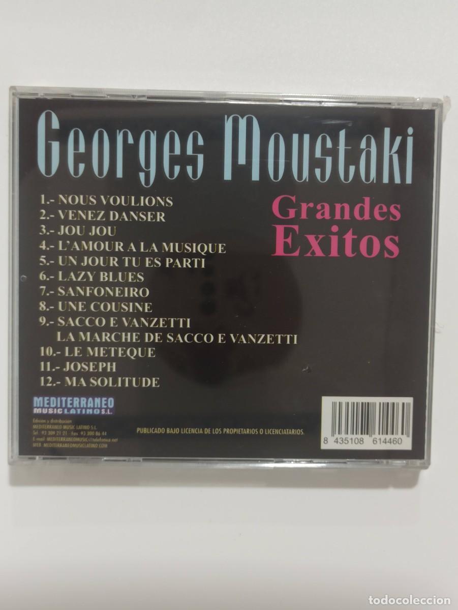 CDs de m&uacute;sica: GEORGES MOUSTAKI - GRANDES &Eacute;XITOS *PRECINTADO* - Foto 2