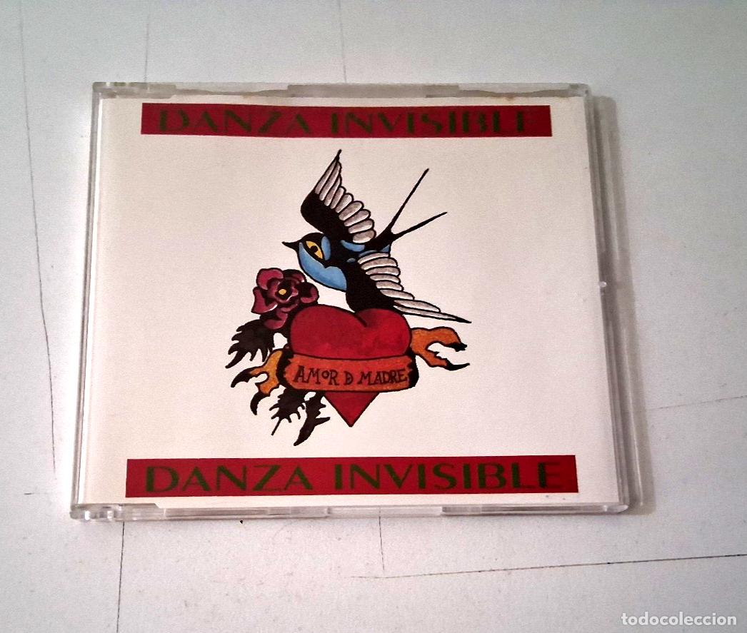 CDs de m&uacute;sica: DANZA INVISIBLE &rdquo;AMOR DE MADRE&rdquo; CD SINGLE 1 TRACKS - Foto 1