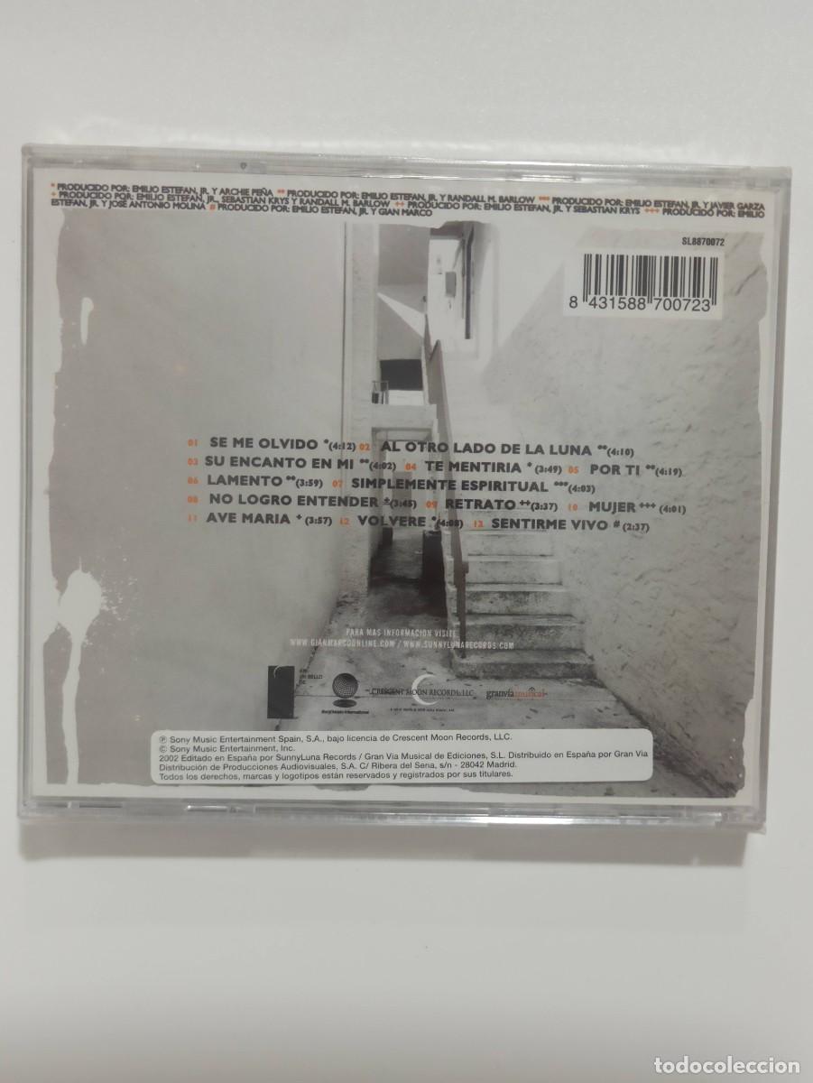 CDs de m&uacute;sica: GIAN MARCO - A TIEMPO *PRECINTADO* - Foto 2