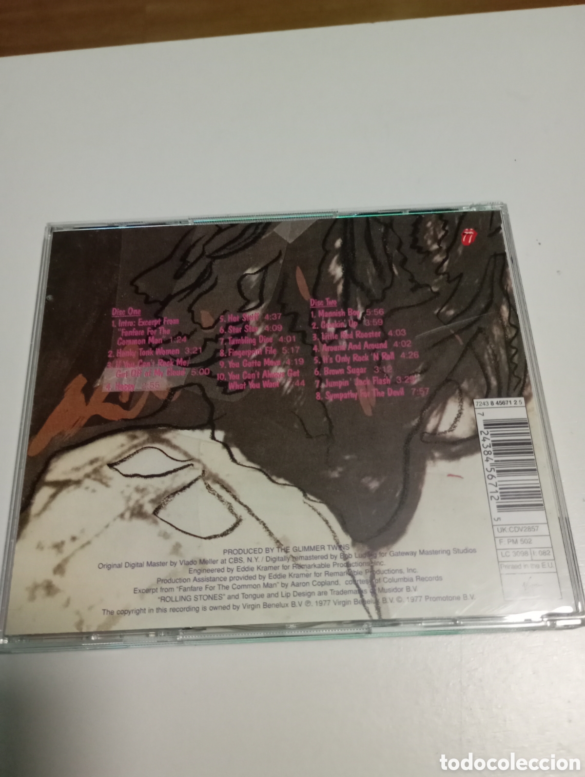 CDs de m&uacute;sica: Cd doble The Rolling Stones - Foto 2